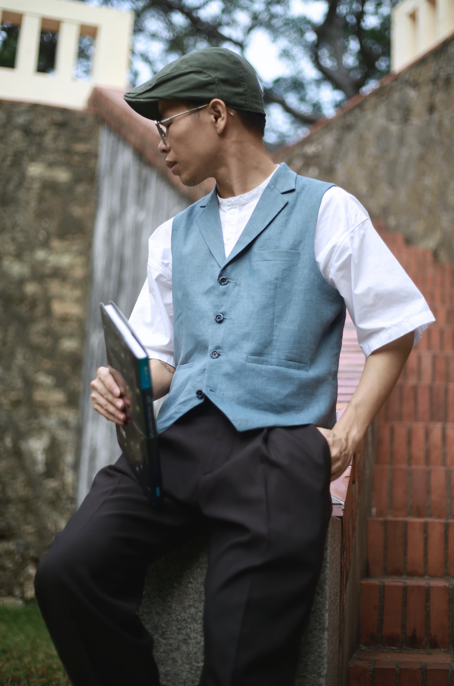 Francis - Men's Collared Waistcoat