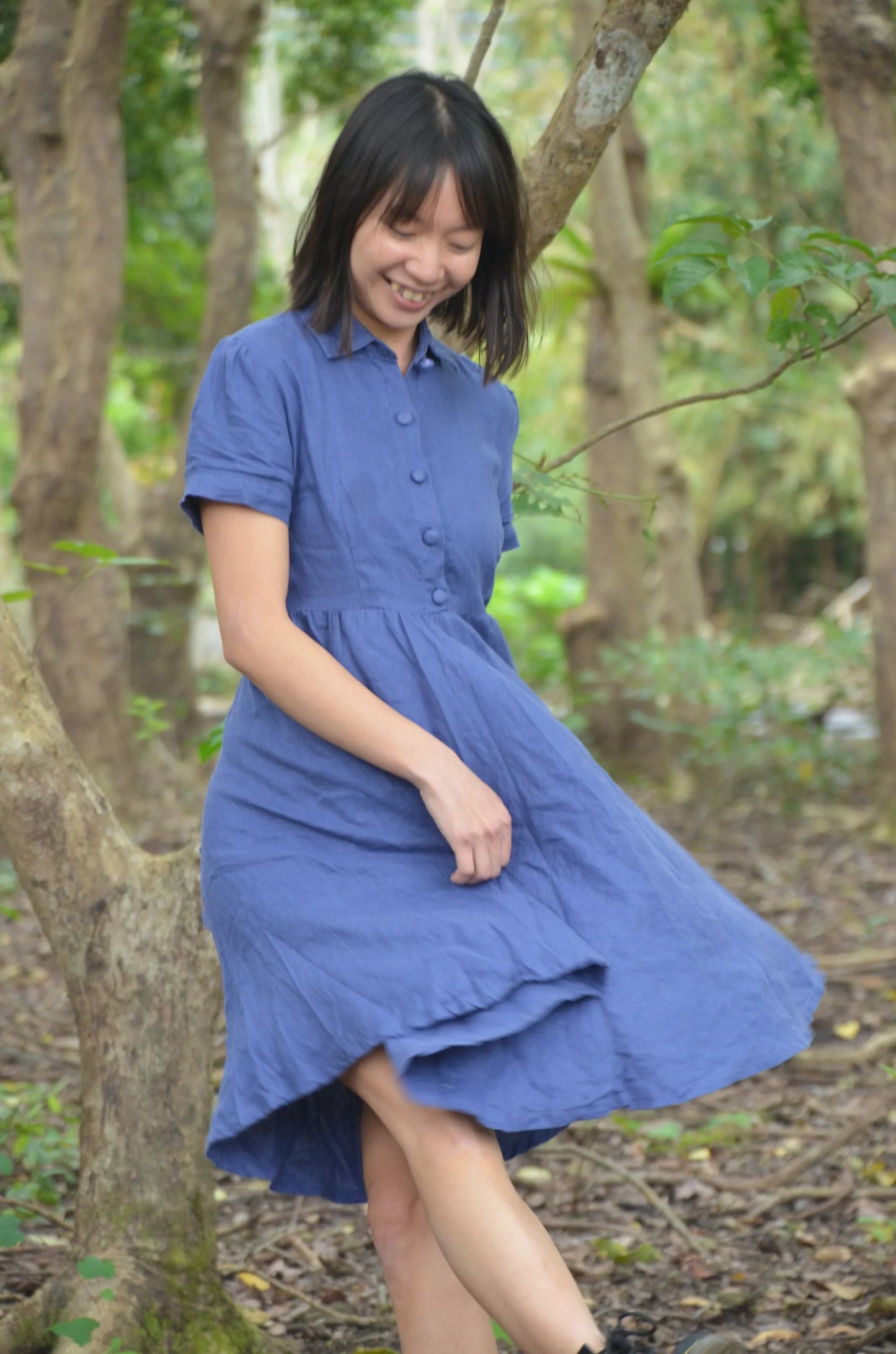 Grace - Button up, Shirt Dress