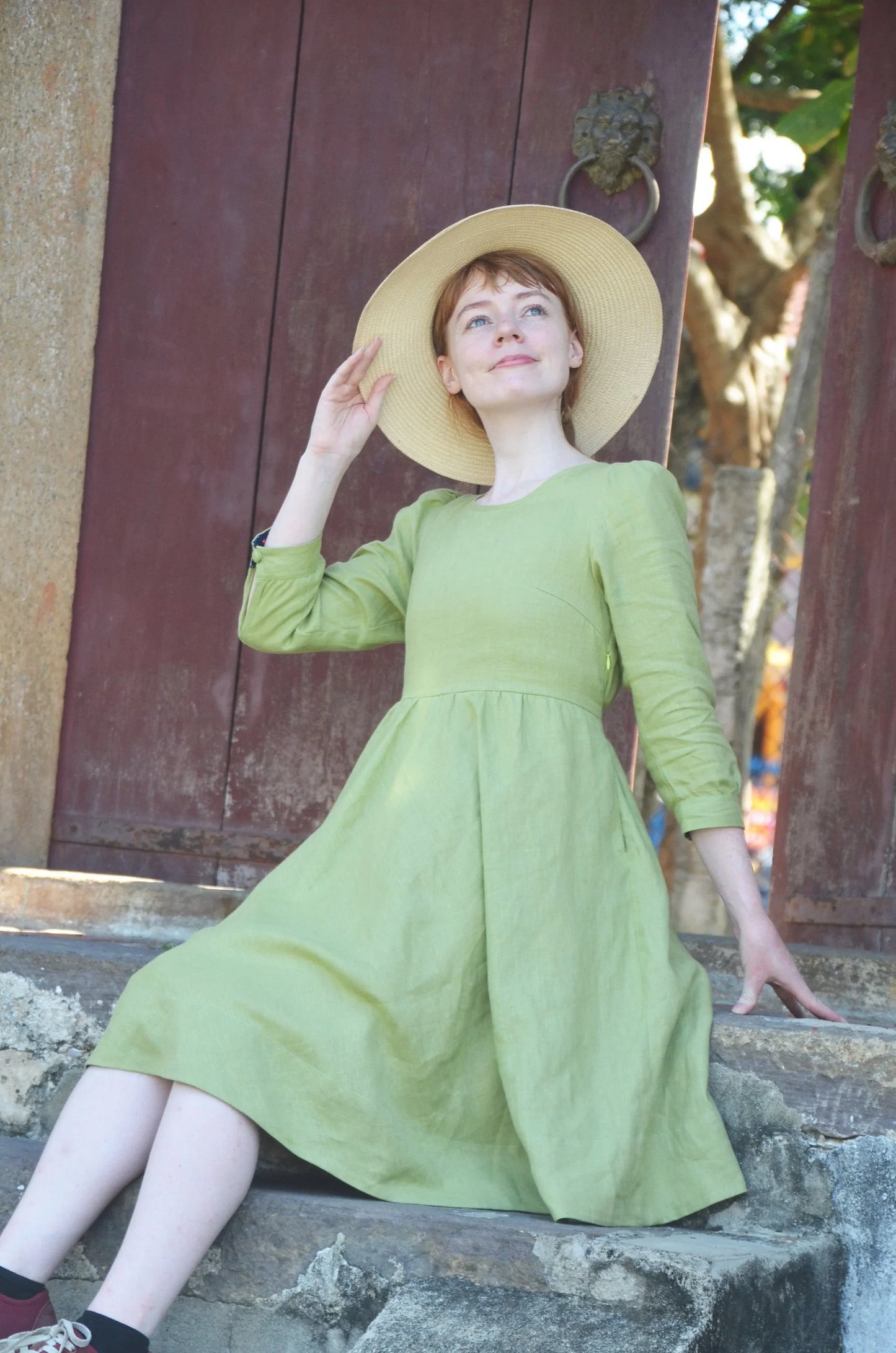 Ada - 3/4 Sleeve, A-Line