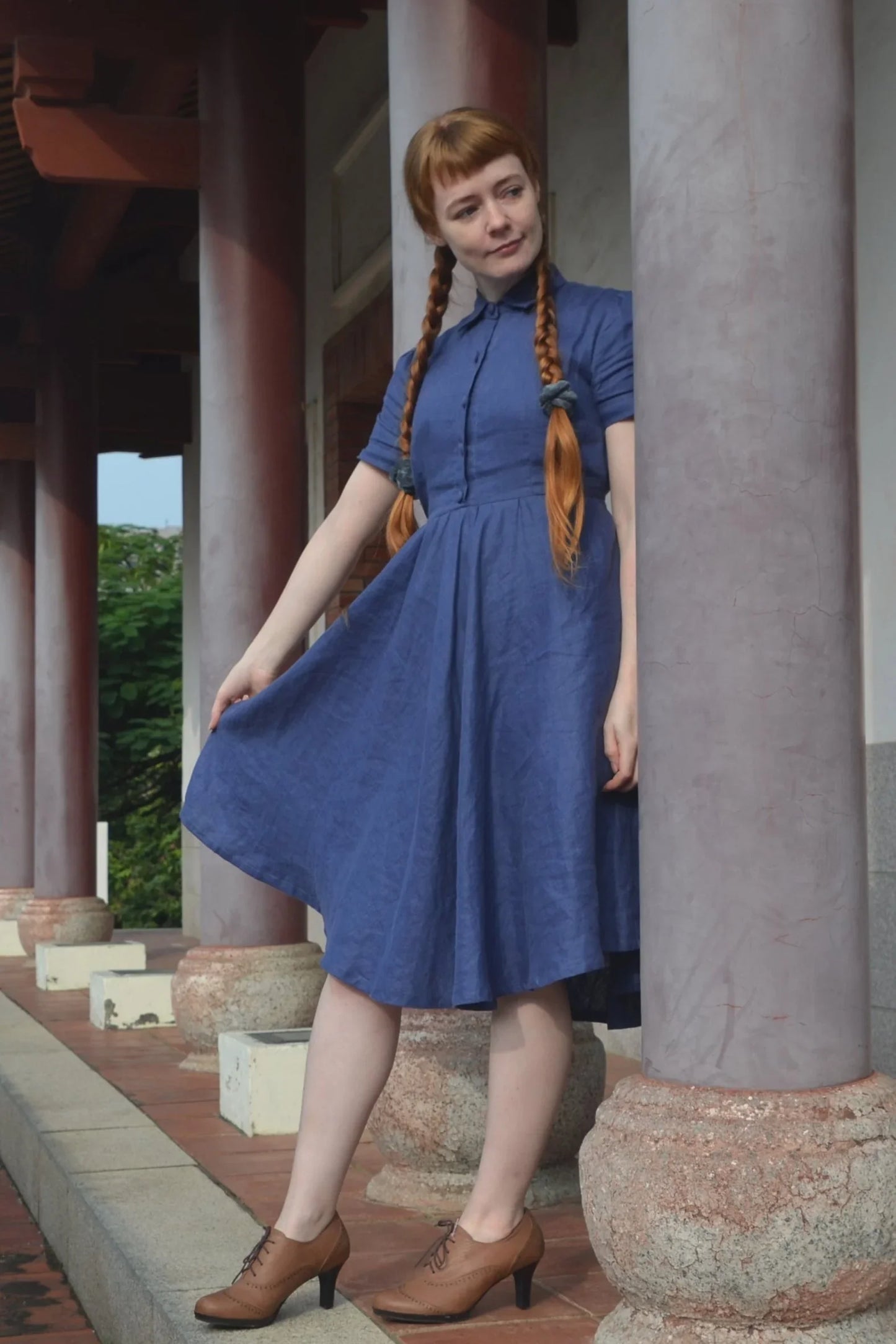 Grace - Button up, Shirt Dress
