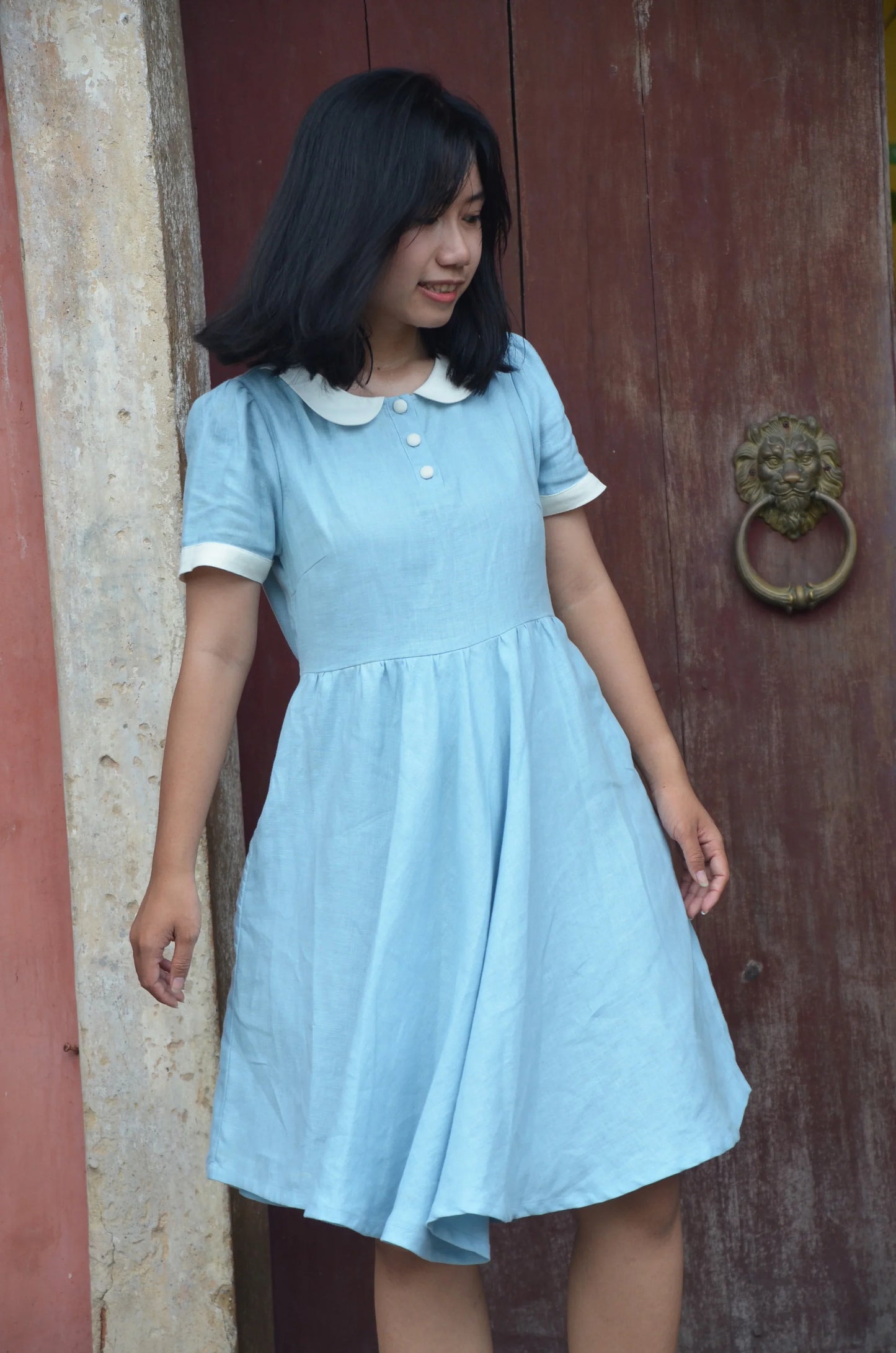 Rosalind - Vintage style, Short Sleeves