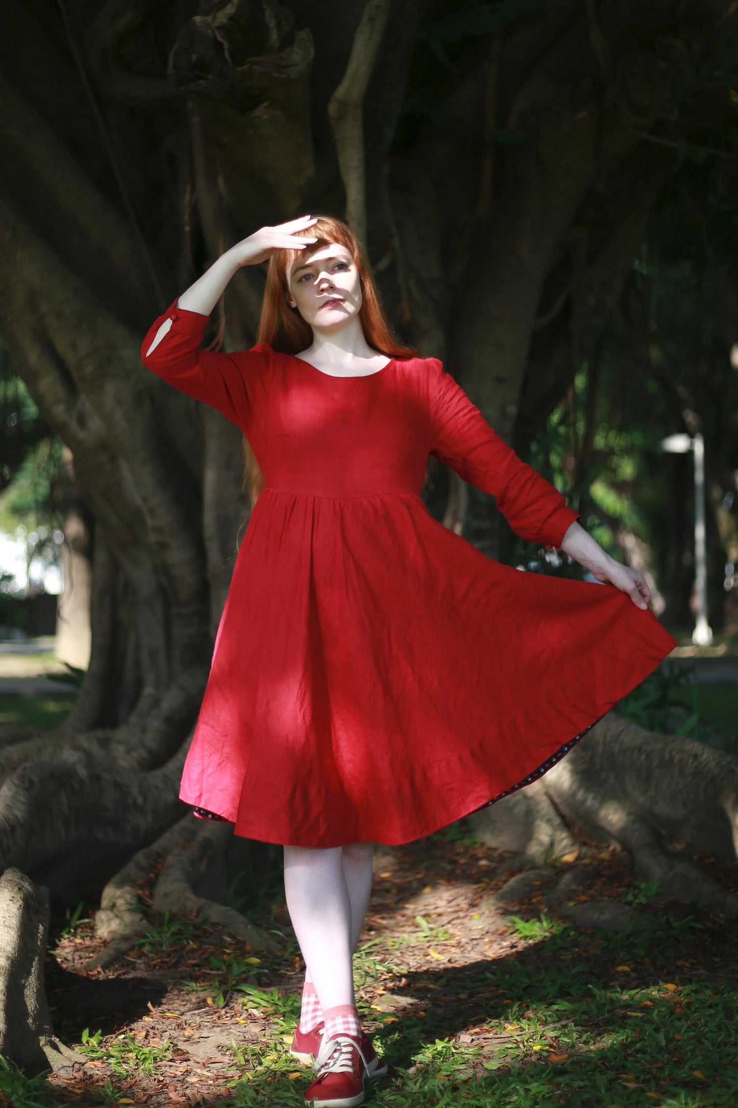 Ada - 3/4 Sleeve, A-Line