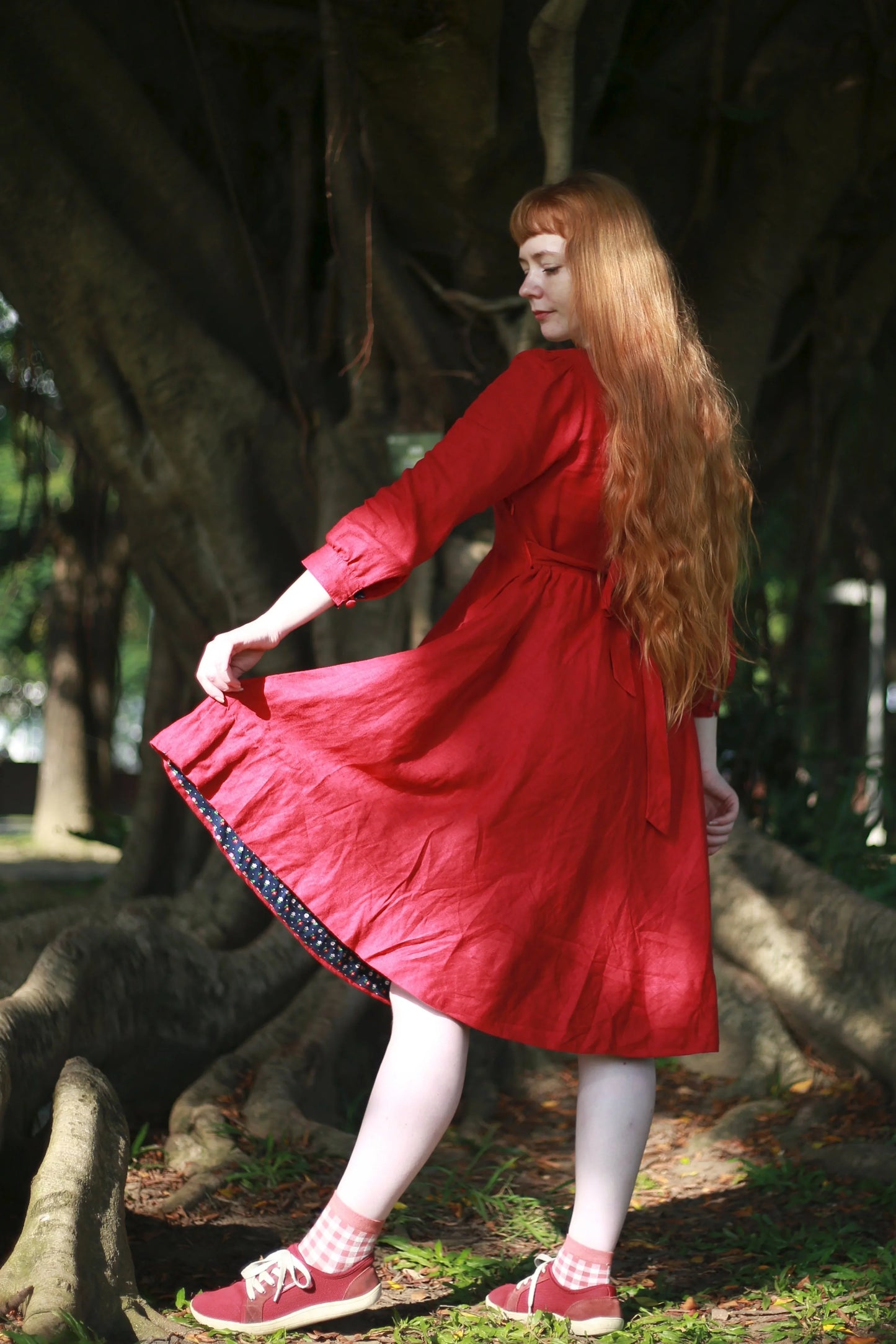 Ada - 3/4 Sleeve, A-Line