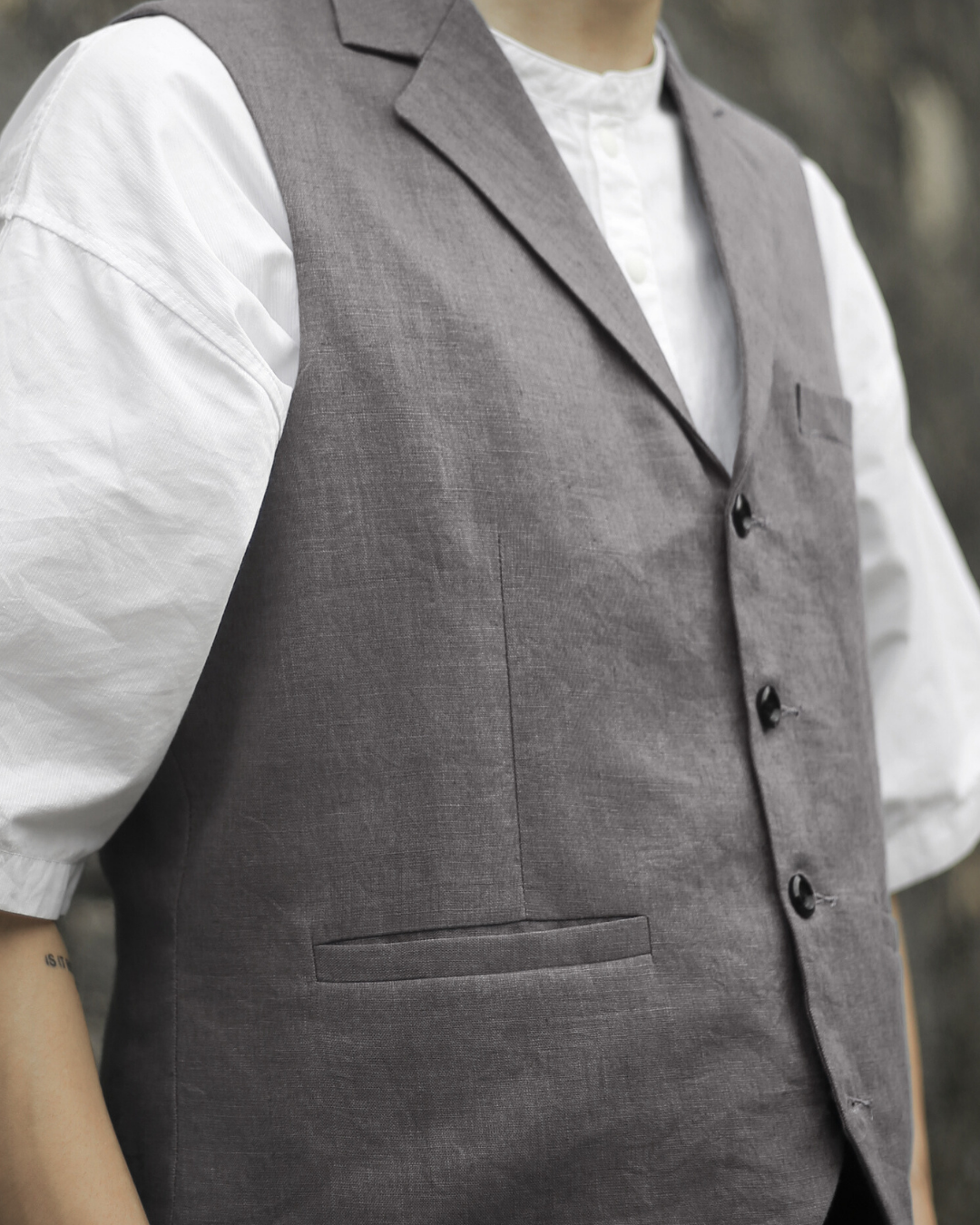 Francis - Men's Collared Waistcoat