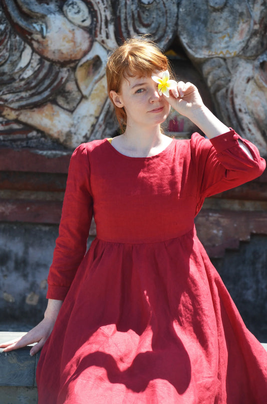Ada - 3/4 Sleeve, A-Line