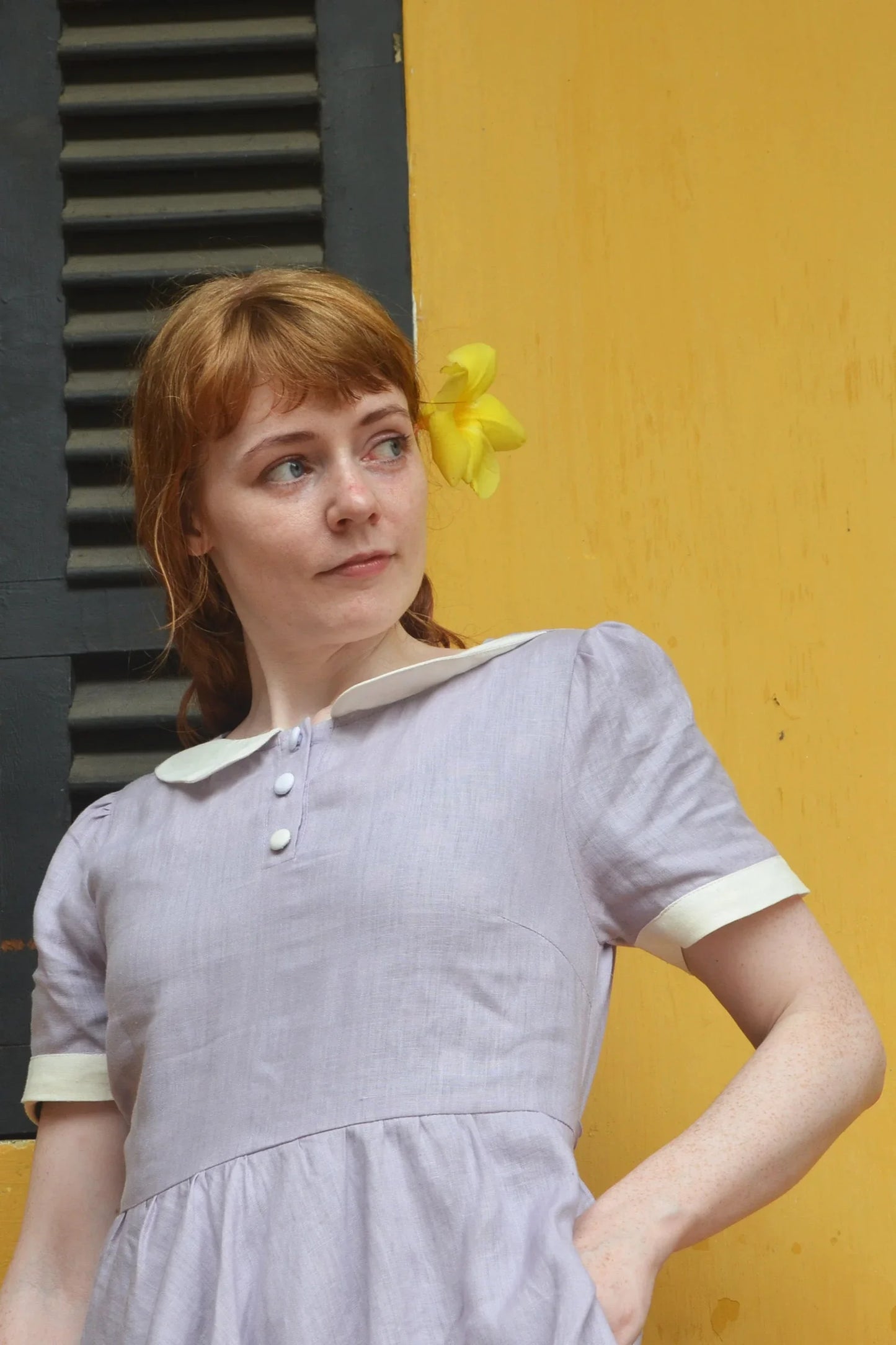 Rosalind - Vintage style, Short Sleeves